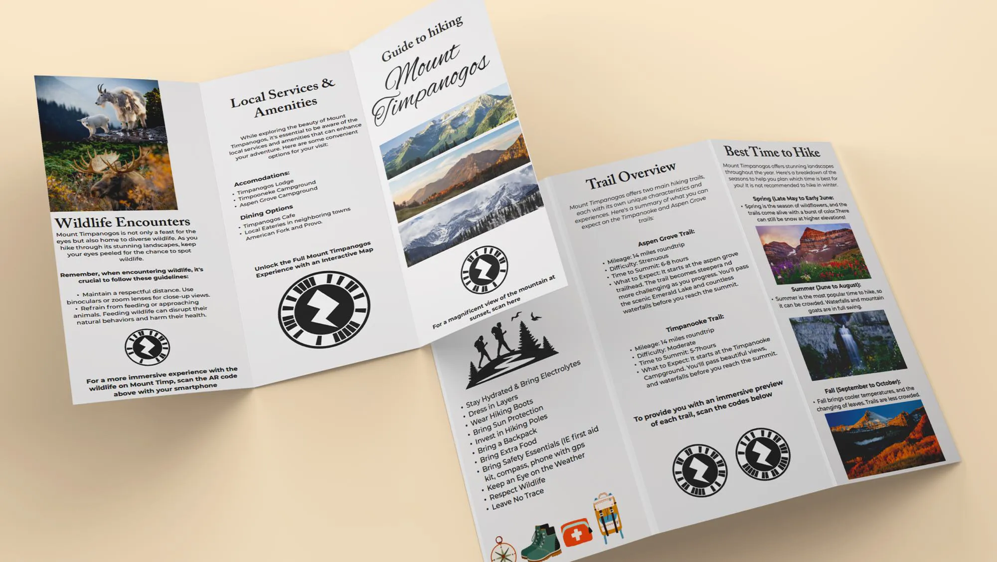 Mount Timpanogos Brochure — cover