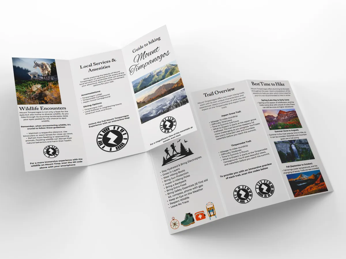Mount Timpanogos Brochure, image 1