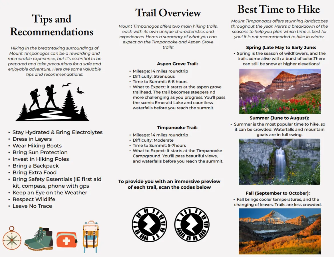 Mount Timpanogos Brochure, image 3