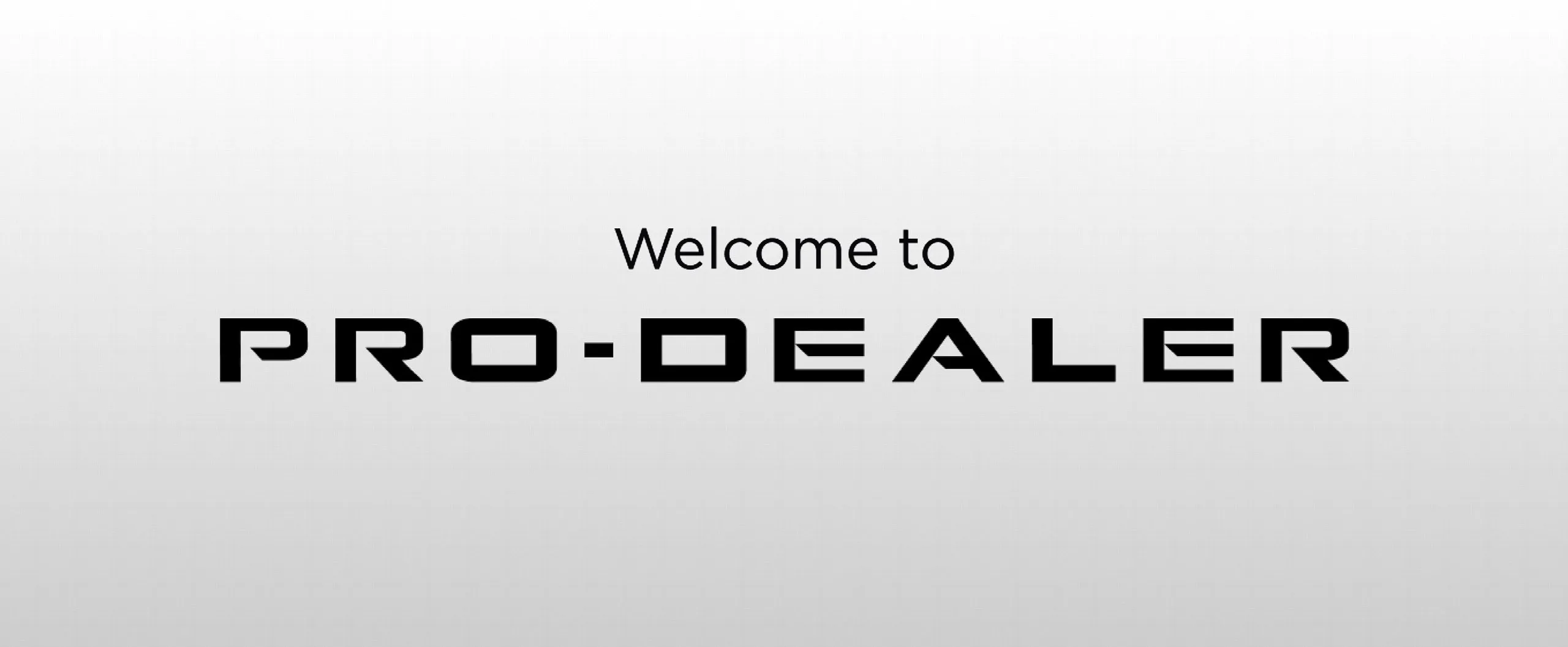 Welcome to PRO-DEALER