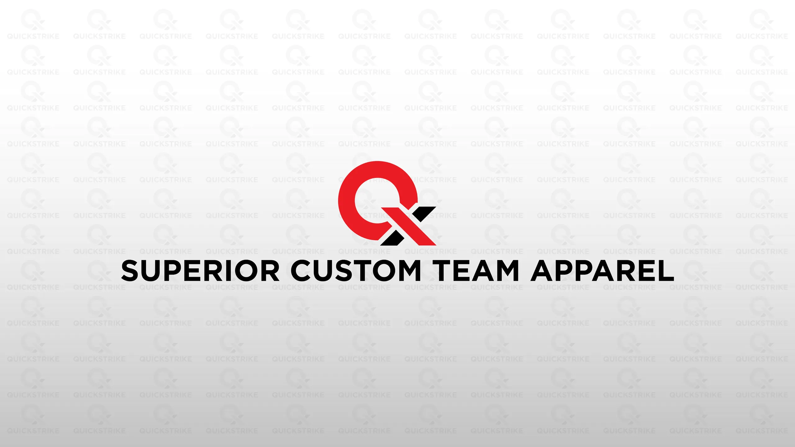 QUICKSTRIKE Superior Custom Team Apparel logo