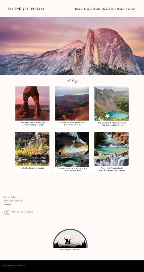 The Twilight Trekkers — The Twilight Trekkers website, image 2