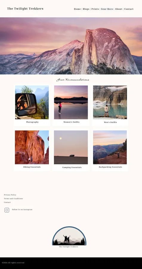 The Twilight Trekkers — The Twilight Trekkers website, image 4
