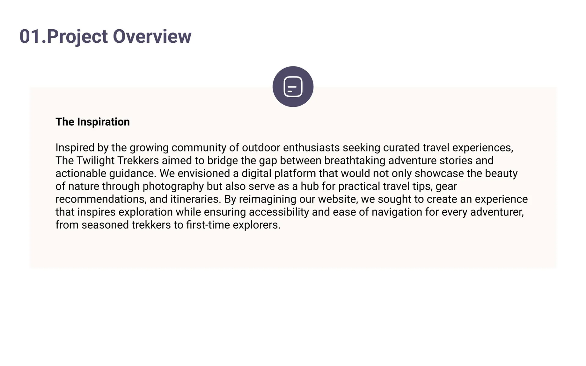 The Twilight Trekkers — Case study, image 3